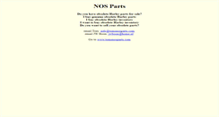 Desktop Screenshot of nosparts.com