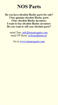 Mobile Screenshot of nosparts.com